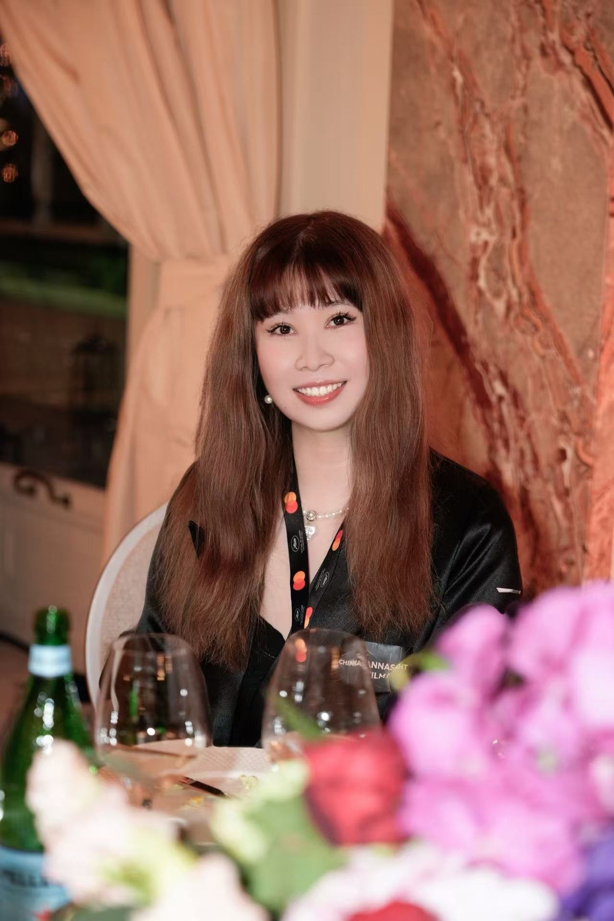 Katherine at China Film Night industry dinner, Cannes 2025